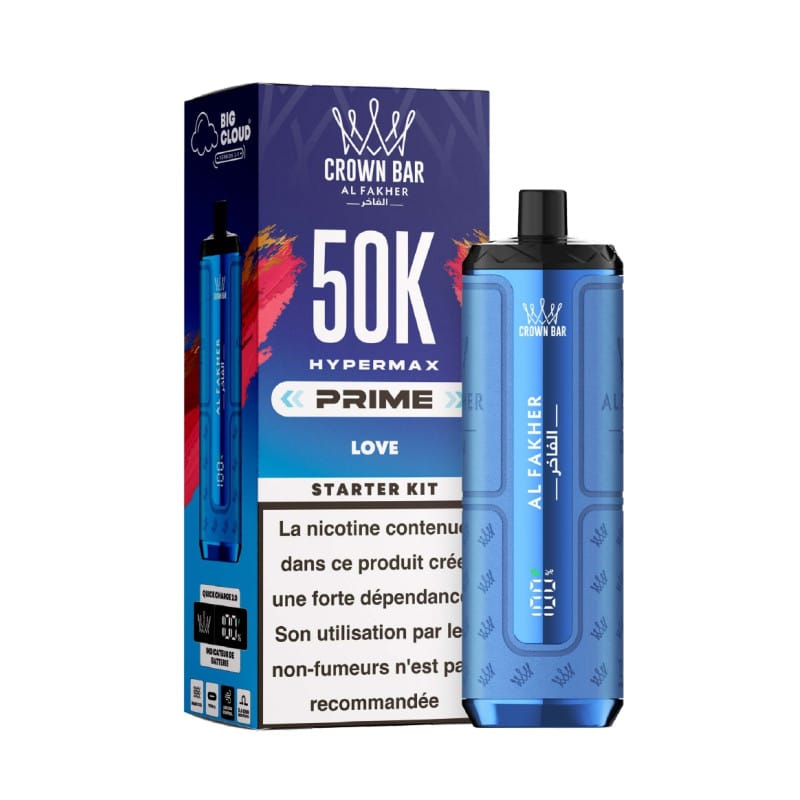 Puff Al Fakher Hypermax Prime 50k Love