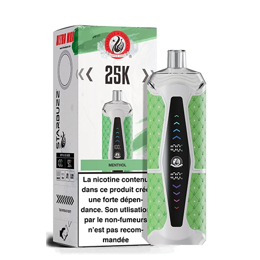 Puff Starbuzz 25k Menthol Toulouse