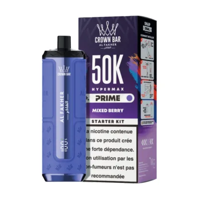 Puff Al Fakher Hypermax Prime 50k Mixed Berry