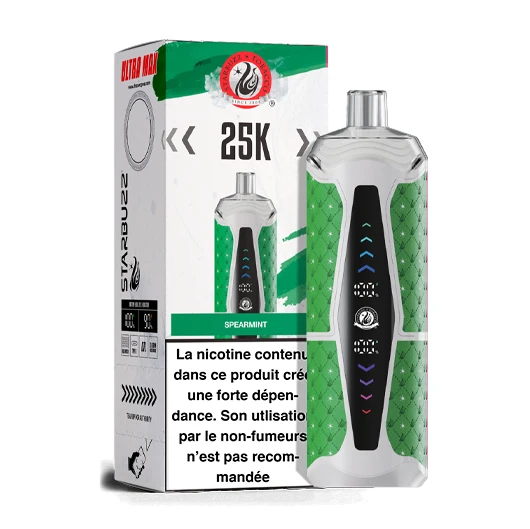 Puff Starbuzz 25k Spearmint Toulouse