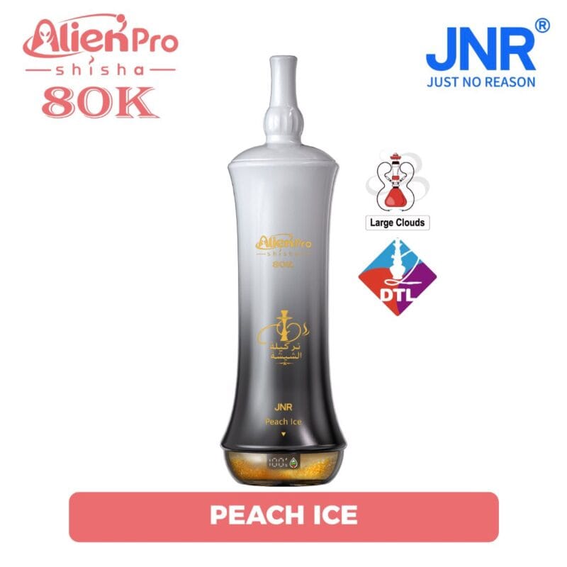 Puff Jnr 80K Alien Pro Peach Ice